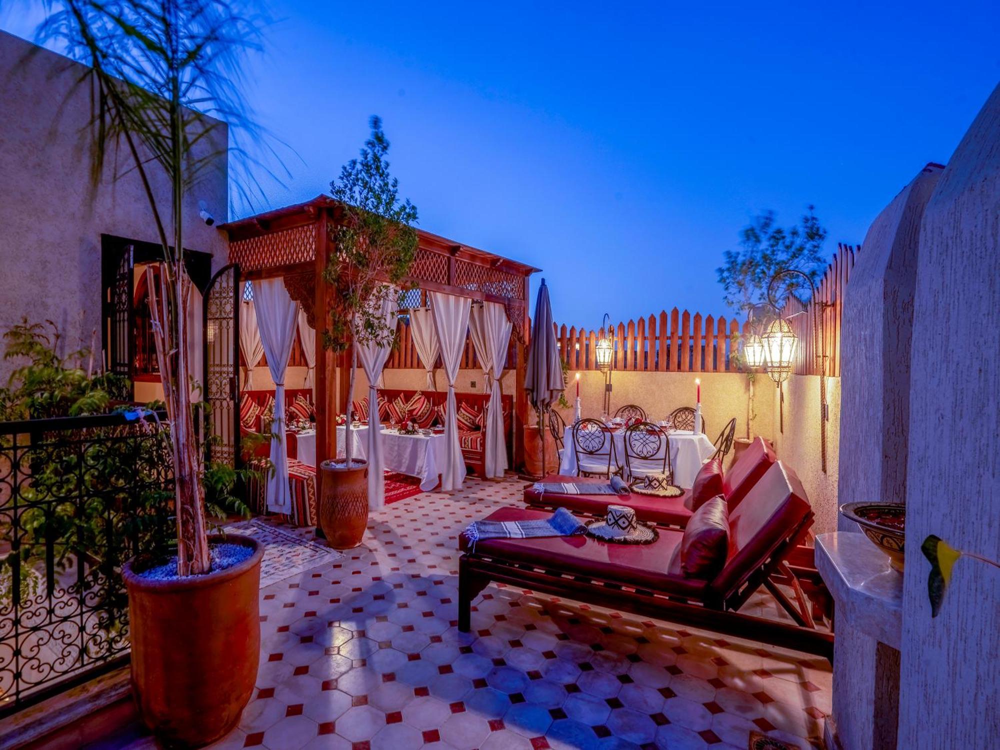 Riad Le Nid De Fatima Marrakesh Exterior photo