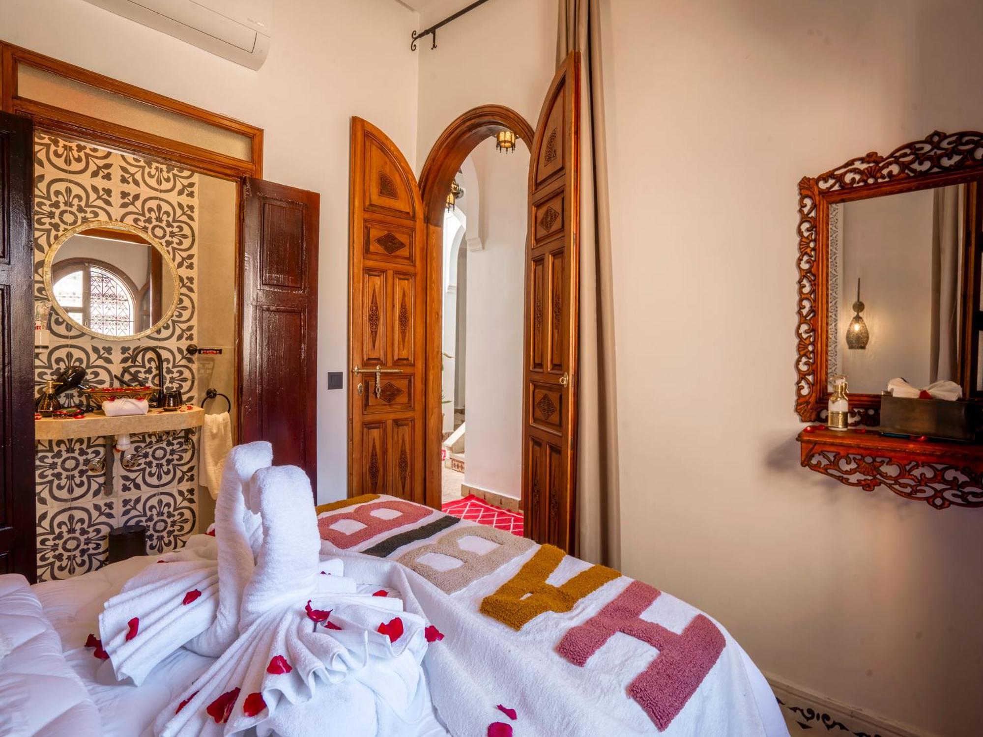 Riad Le Nid De Fatima Marrakesh Exterior photo