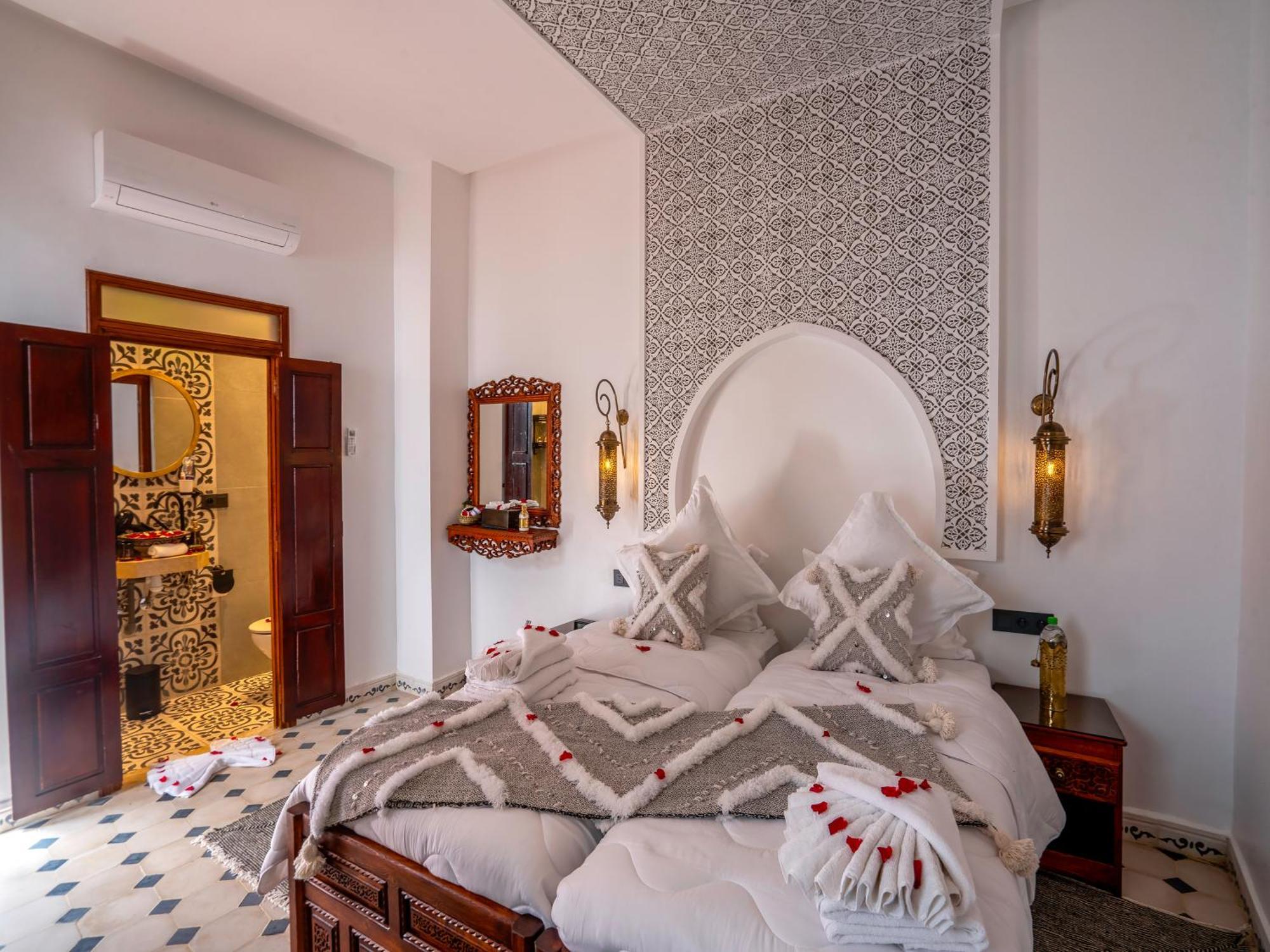 Riad Le Nid De Fatima Marrakesh Exterior photo